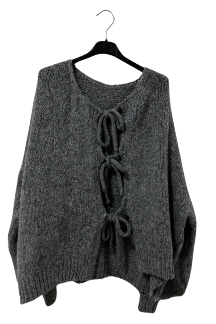 Schleifen Strickjacke *SUPERSALE*