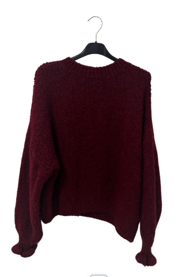 Rüschen Pullover *SUPERSALE*