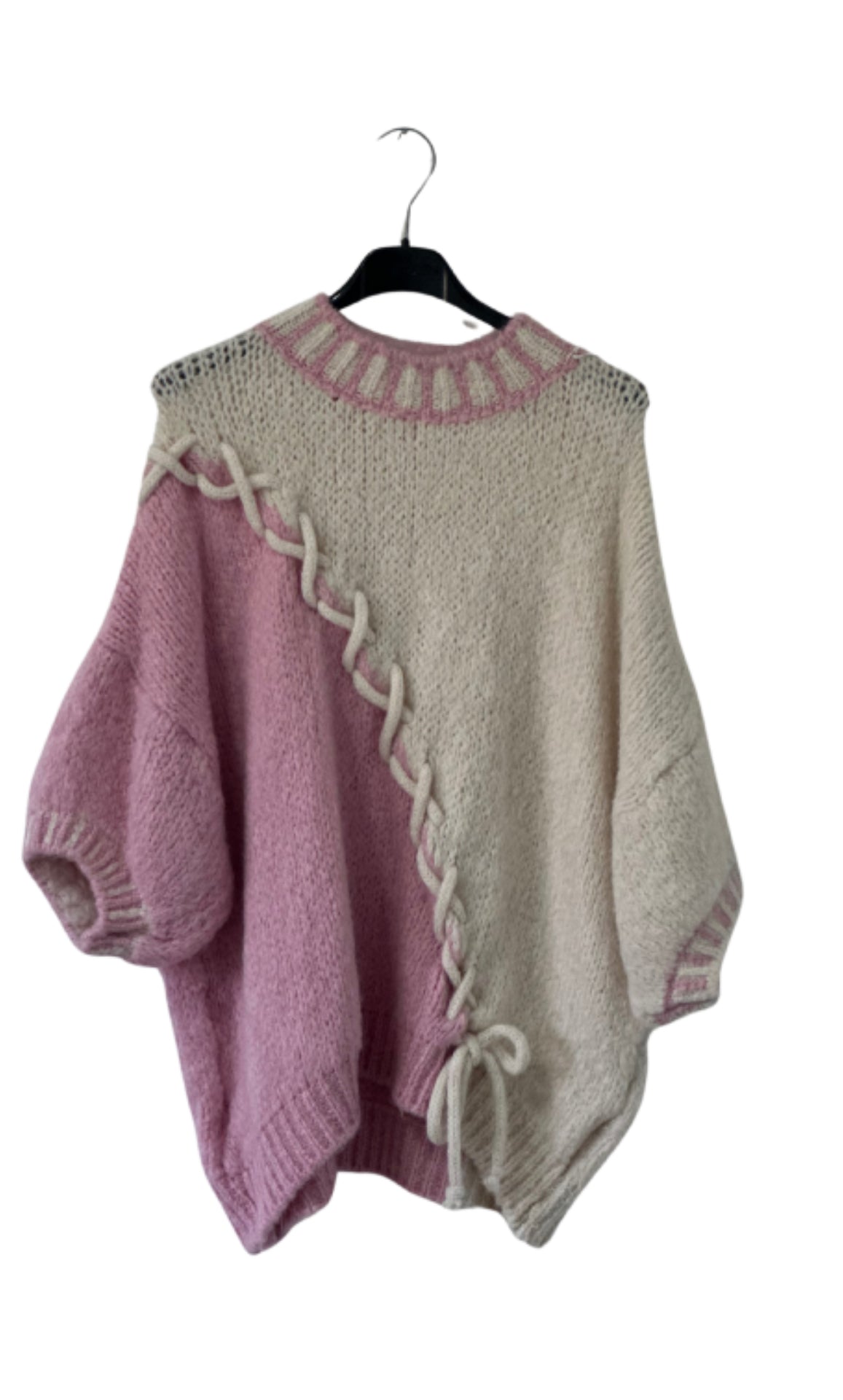 Flechtpullover kurzarm*SUPERSALE*
