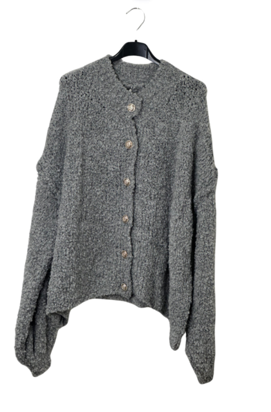 Boucle Strickjacke kurz *SUPERSALE*