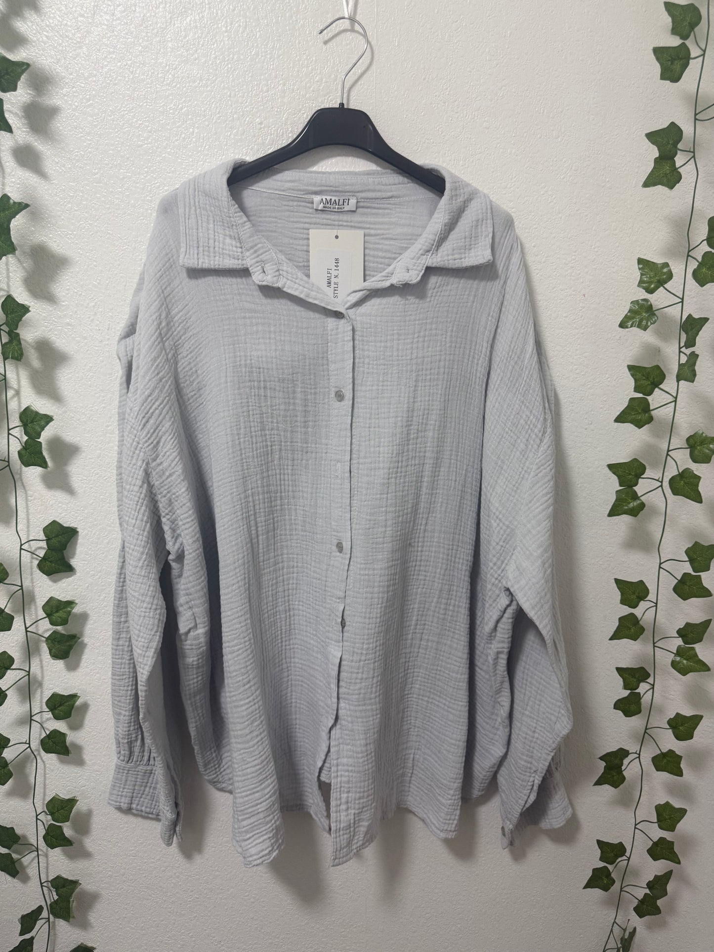 Lange Musselin Bluse