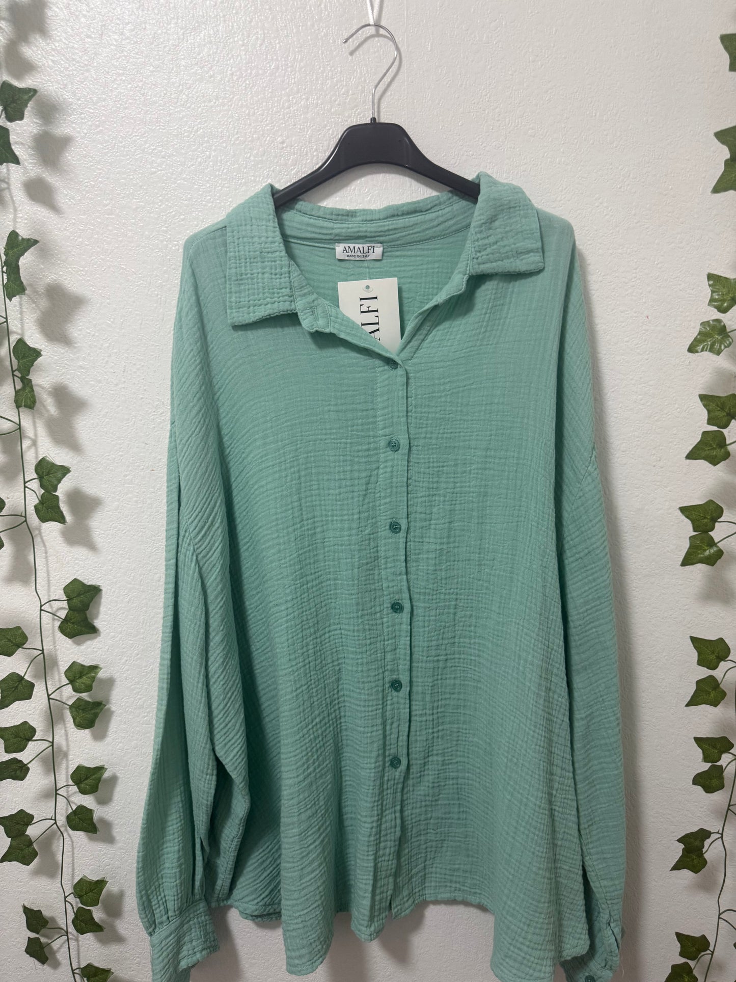 Lange Musselin Bluse