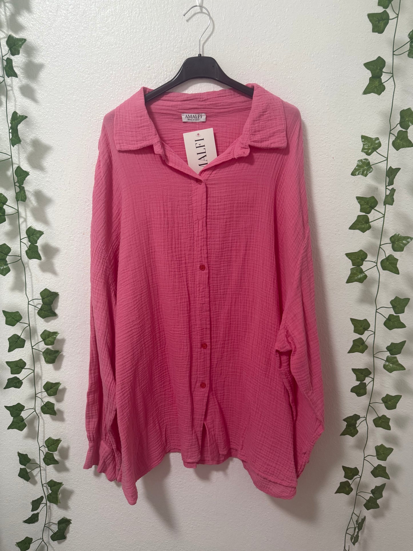 Lange Musselin Bluse