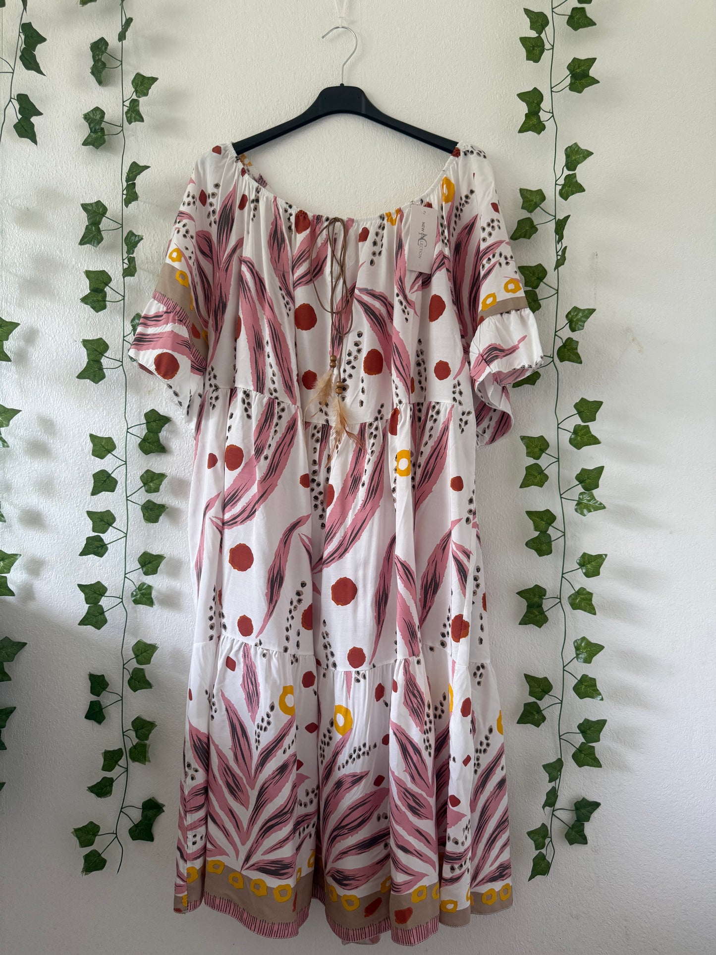 Kleid mit Muster Versch.Farben