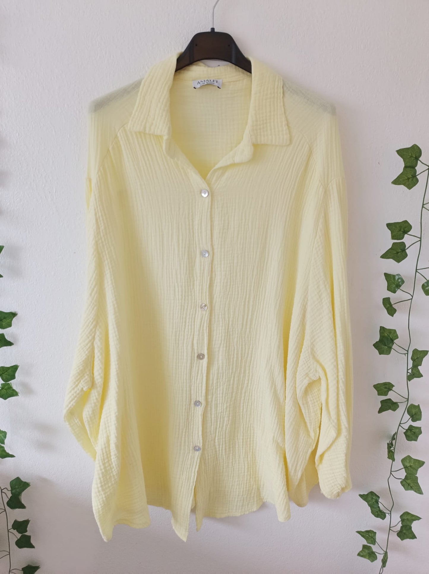 Lange Musselin Bluse