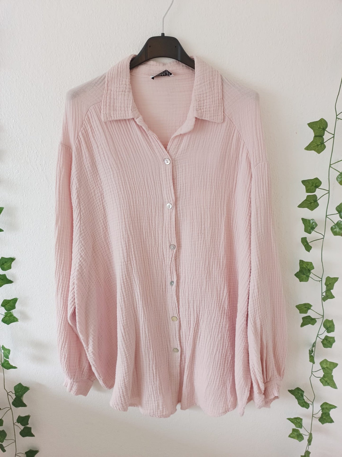 Lange Musselin Bluse