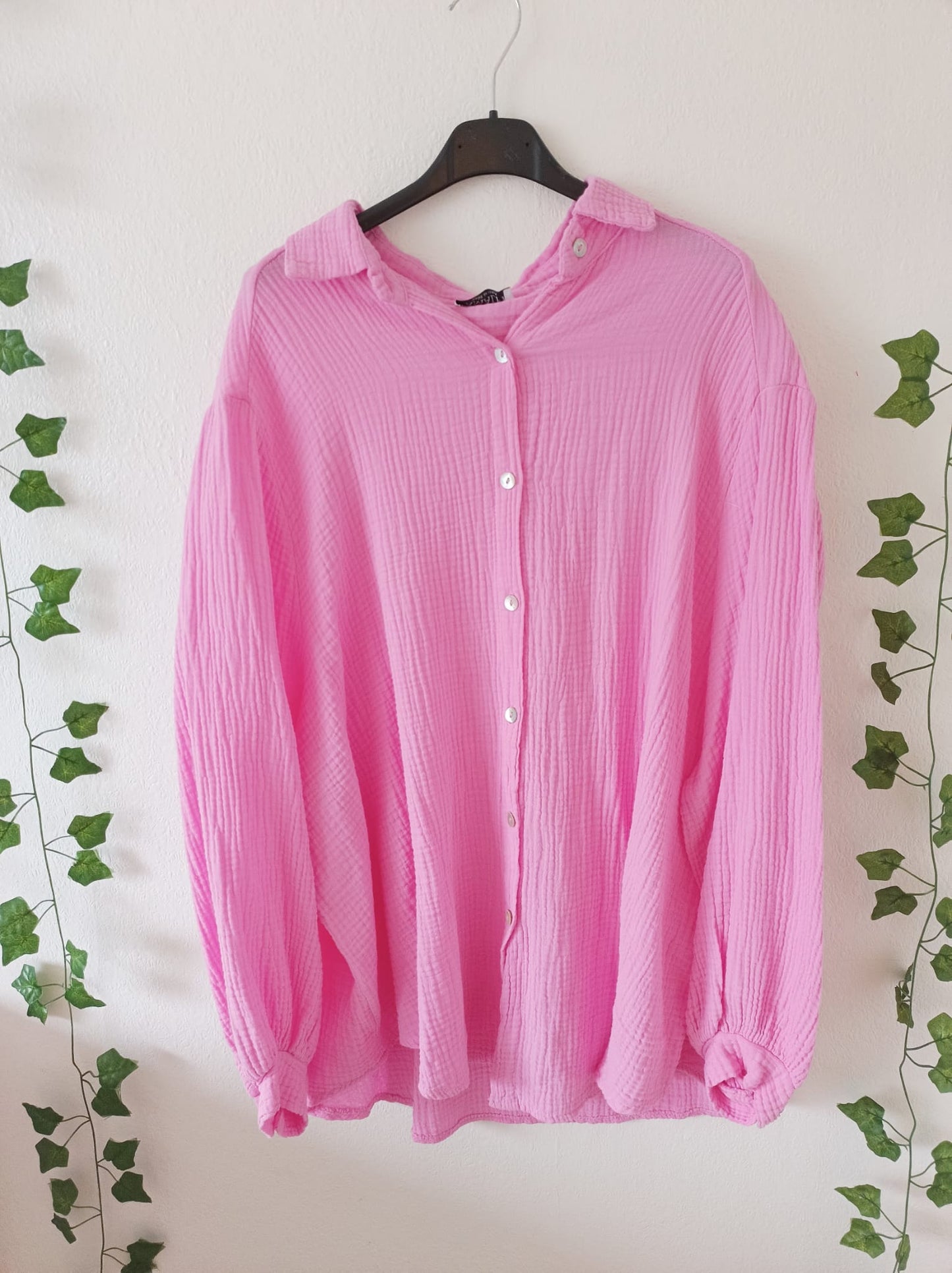 Lange Musselin Bluse