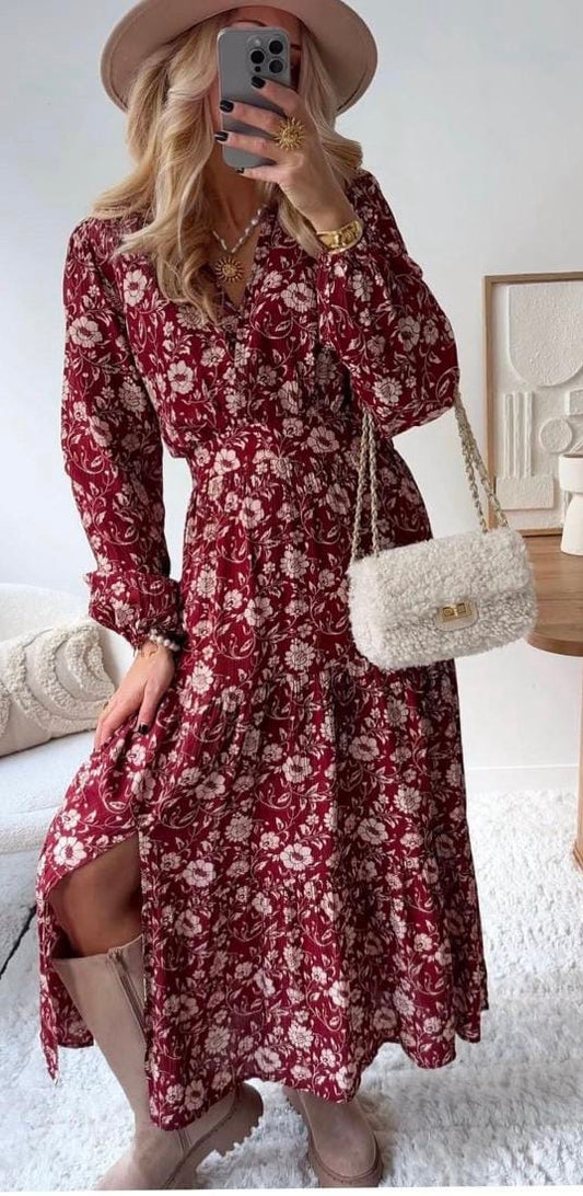 Blumen Kleid -Versch.Farben