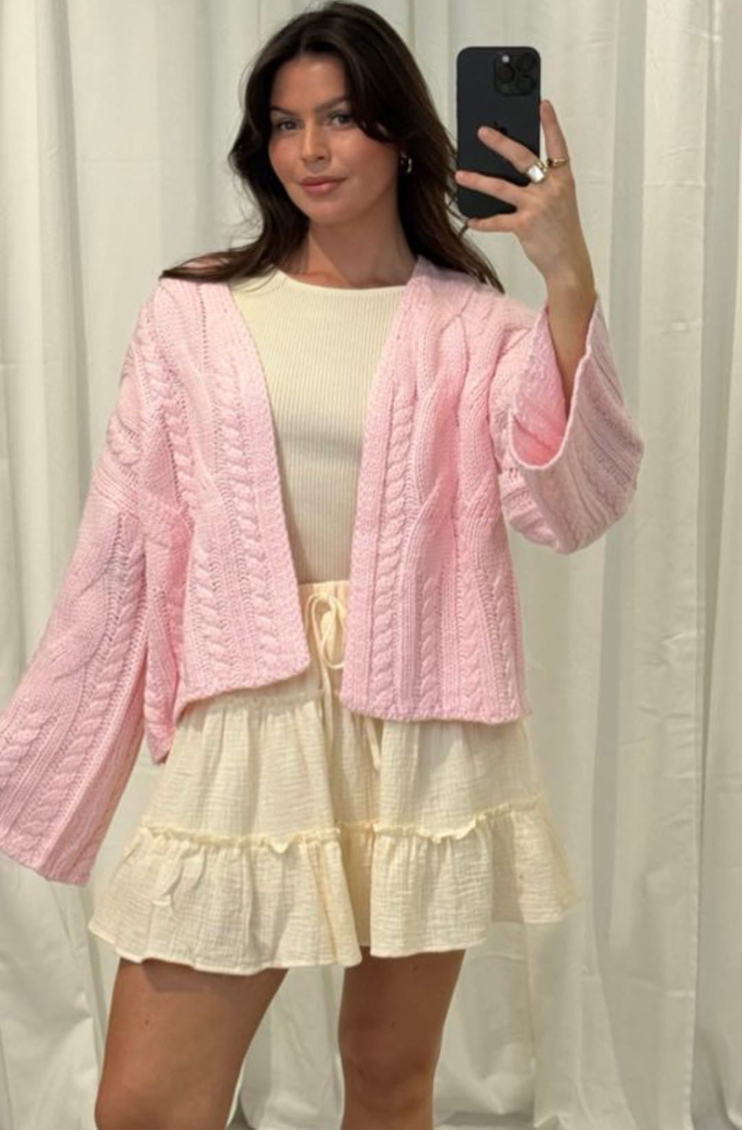 Strickjacke Rose