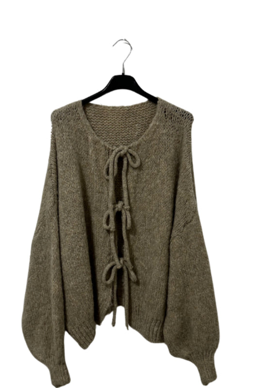 Schleifen Strickjacke *SUPERSALE*