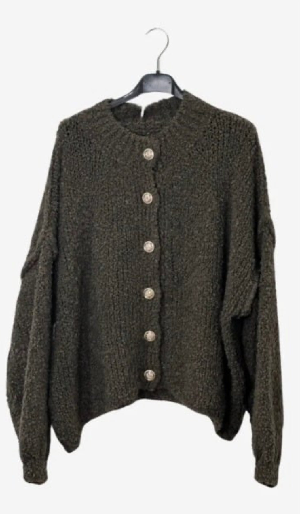 Boucle Strickjacke kurz *SUPERSALE*