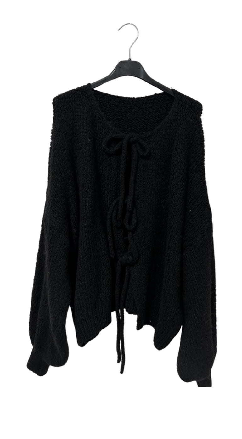 Schleifen Strickjacke *SUPERSALE*