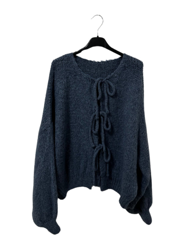 Schleifen Strickjacke *SUPERSALE*