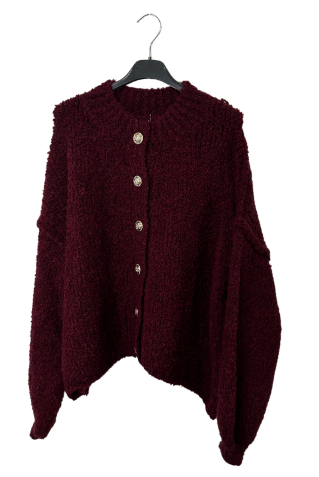 Boucle Strickjacke kurz *SUPERSALE*