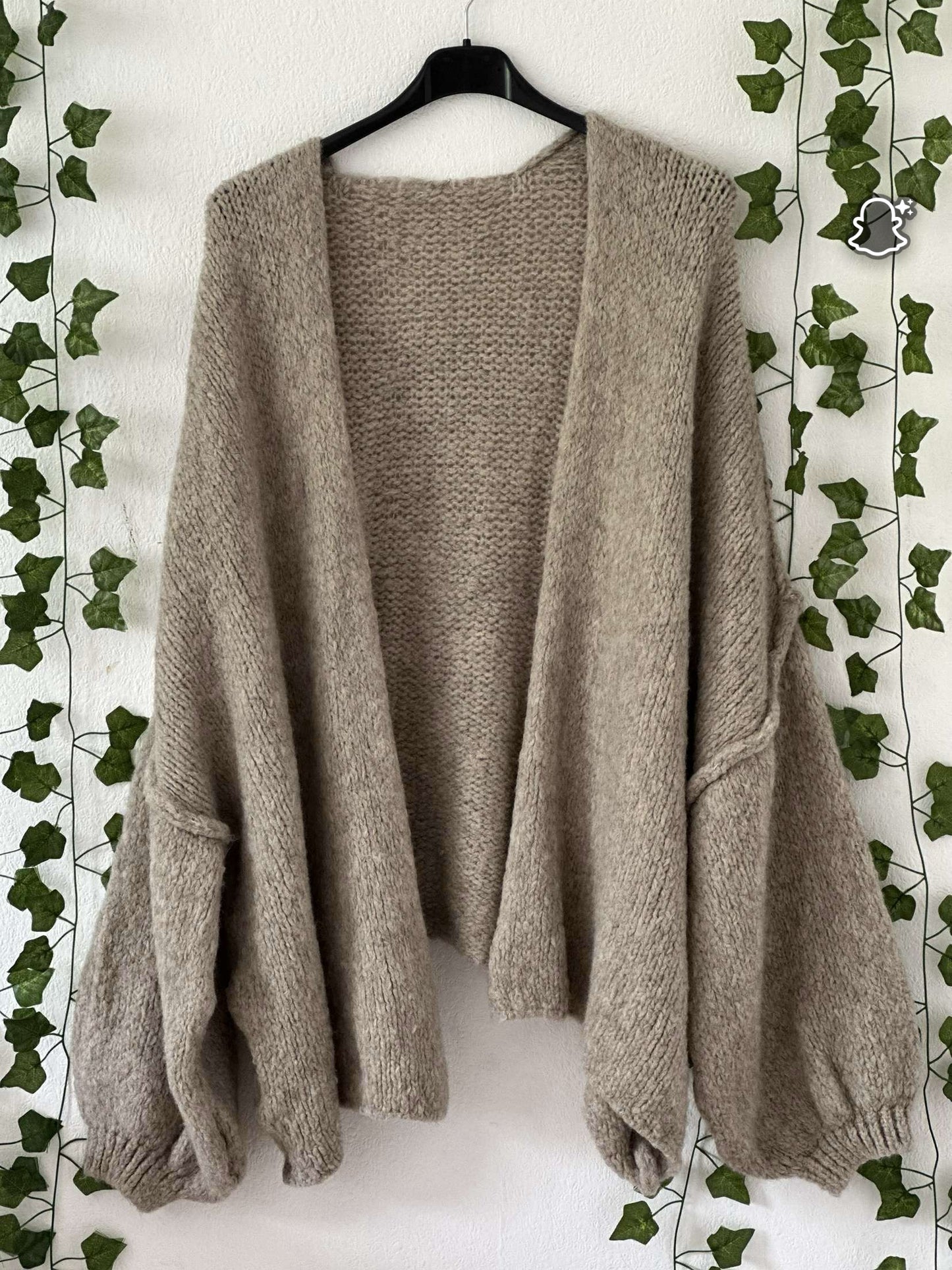 Oversize Strickjacke Mila