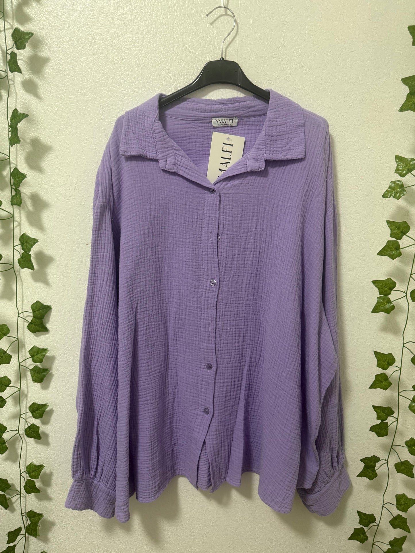 Lange Musselin Bluse