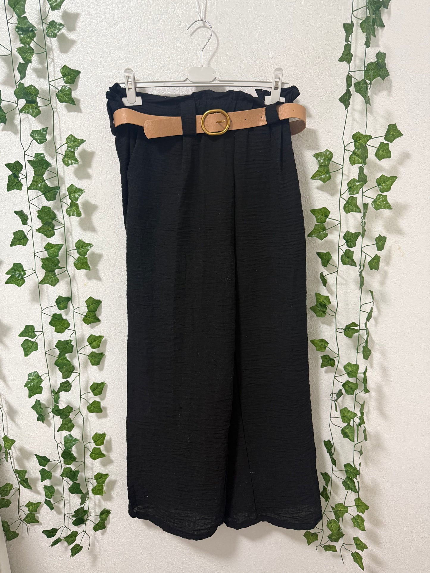 Stoffhose Bali mit Gürtel