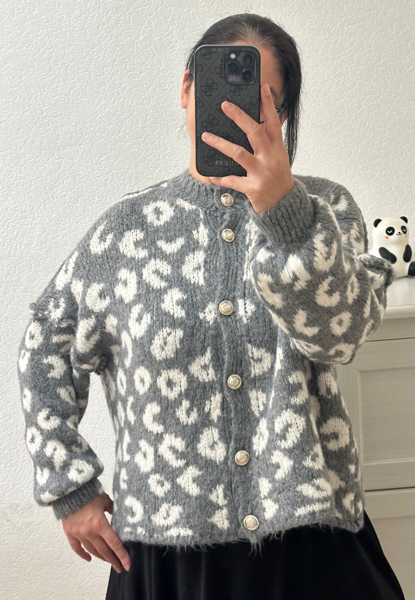 Strickjacke Leoni